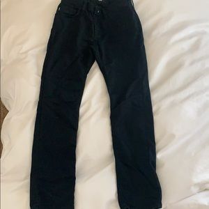 boys black vans jeans